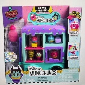 Disney Munchlings Ice Cream Cart Playset